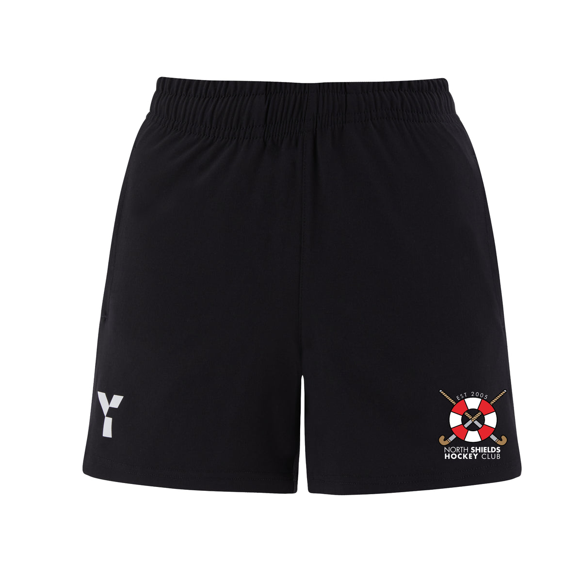 North Shields HC - Shorts Men's Black club teamwear by Y1