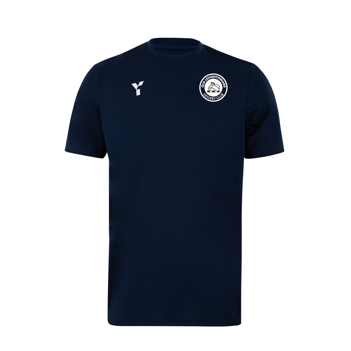 Old Loughtonians HC - Junior Short Sleeve Training Top Unisex Navy (SALE)