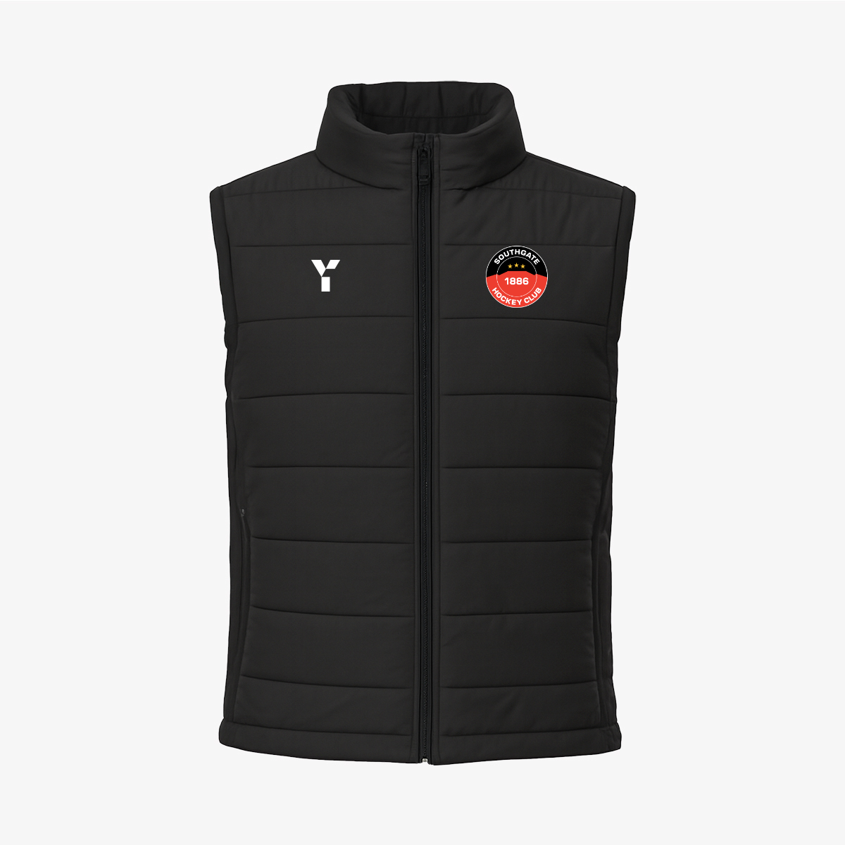 Southgate HC - Gilet Women's Black club teamwear by Y1