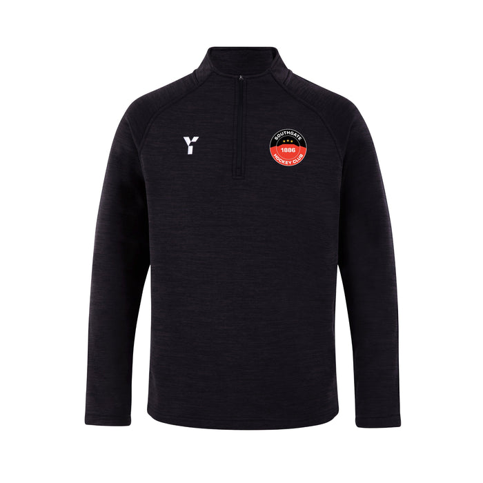 Southgate HC - Fugi Quarter Zip Unisex Black Melange (SALE)