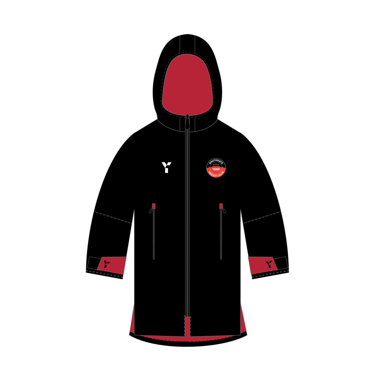 Southgate HC - Changing Robe Black club teamwear by Y1