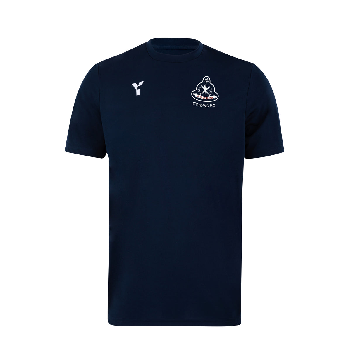 Spalding HC - Short Sleeve Training Top Men's Navy club teamwear by Y1