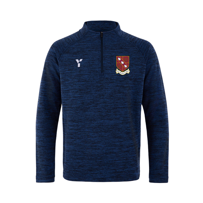 Spencer HC - Fugi Quarter Zip Unisex Navy Melange (SALE)