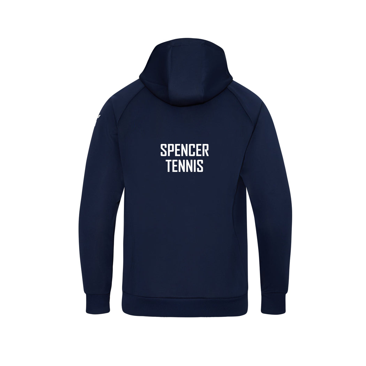 Spencer Tennis - Senior Performance Hoody Unisex Navy club teamwear by Y1 - view 2