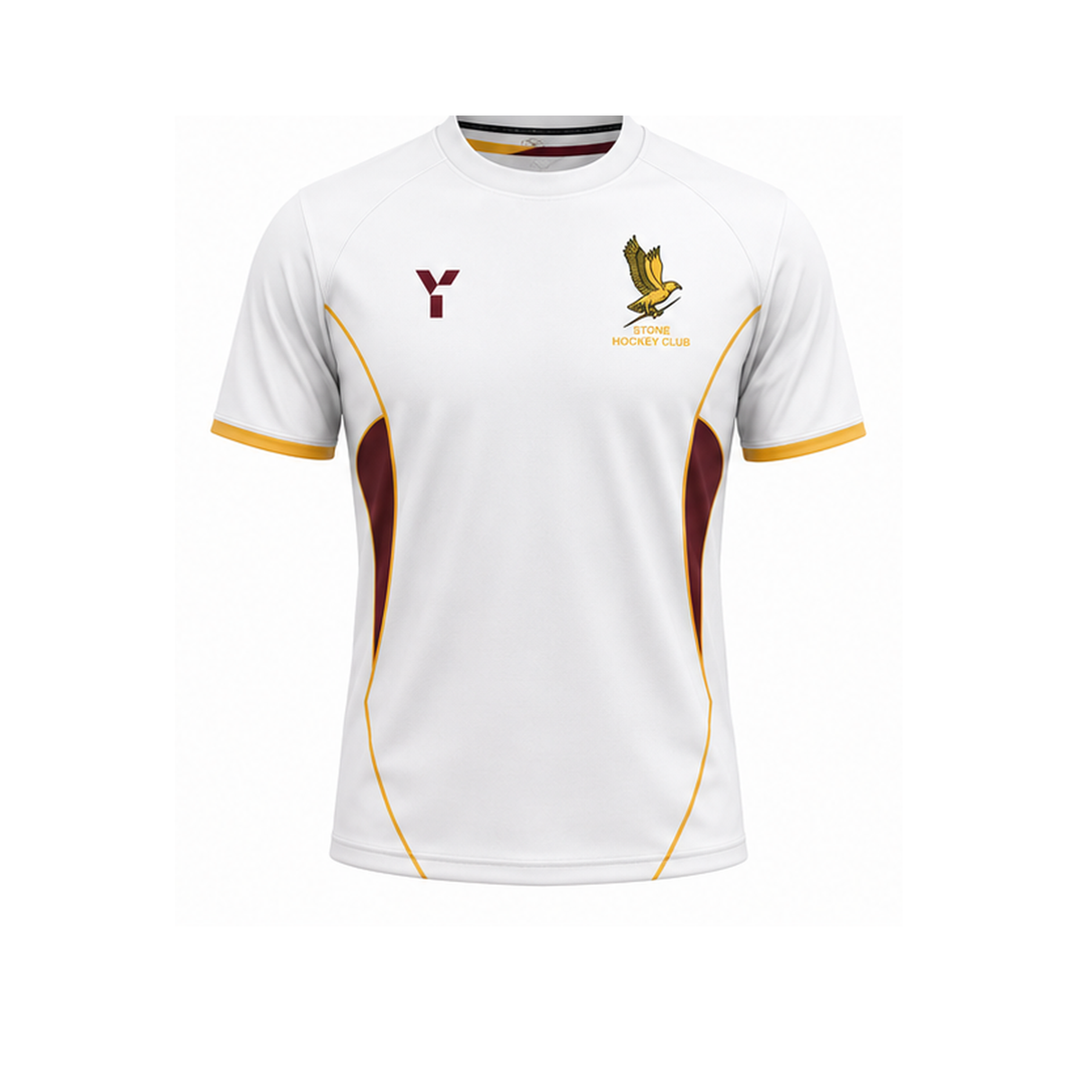 Stone HC - Men's Playing Shirt White (Away)