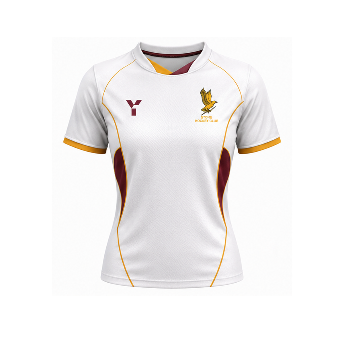 Stone HC - Women's Playing Shirt White (Away) club teamwear by Y1