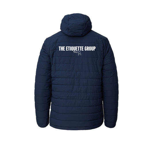 The Etiquette Group - Padded Jacket Unisex Navy