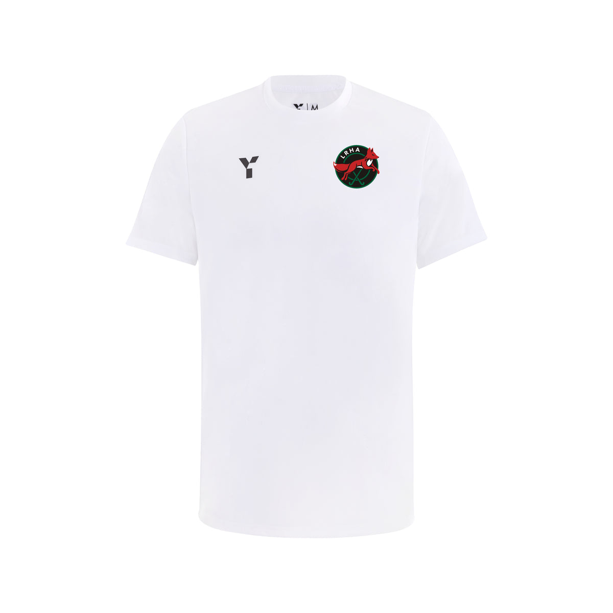 Leicestershire Hockey - Junior Short Sleeve Training Top Unisex White club teamwear by Y1