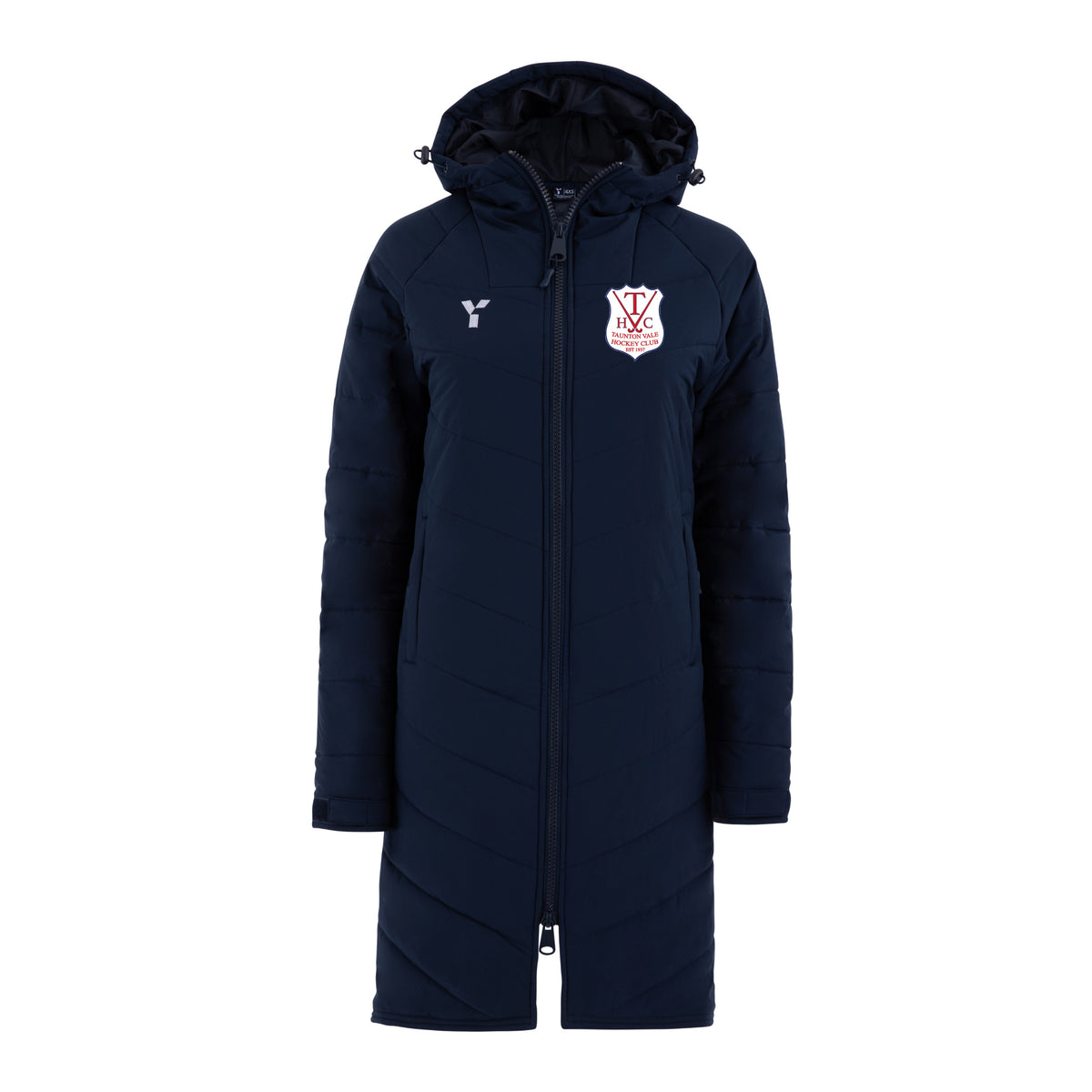 Taunton Vale HC - Bench Jacket Unisex Navy club teamwear by Y1