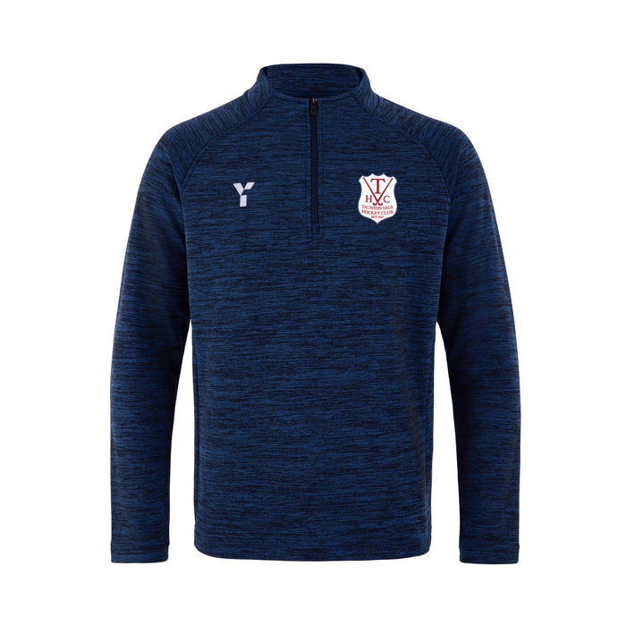 Taunton Vale HC - Fugi Quarter Zip Unisex Navy Melange (SALE)