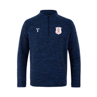 Taunton Vale HC - Fugi Quarter Zip Unisex Navy Melange (SALE)