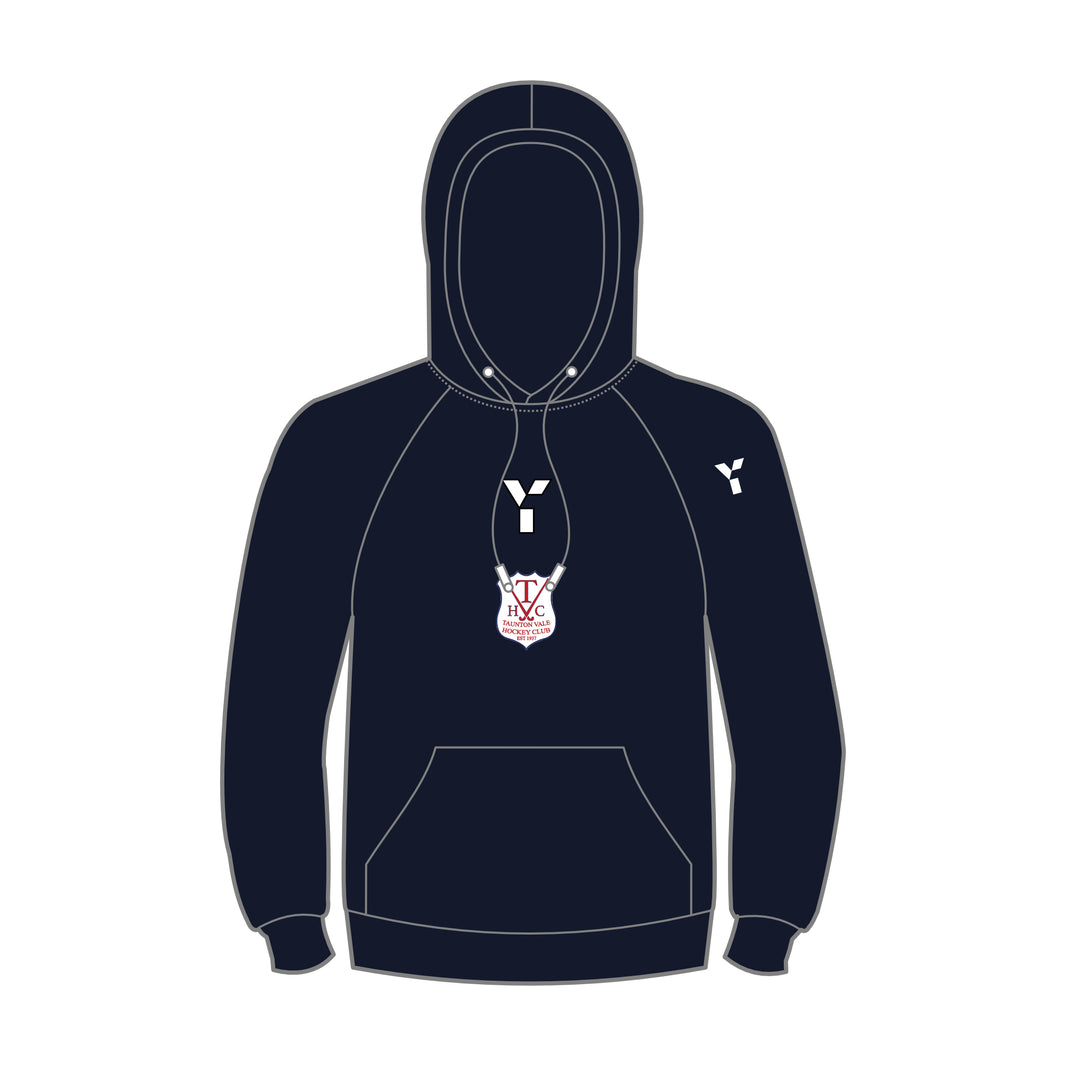 Taunton Vale HC - Performance Hoody Unisex Navy club teamwear by Y1