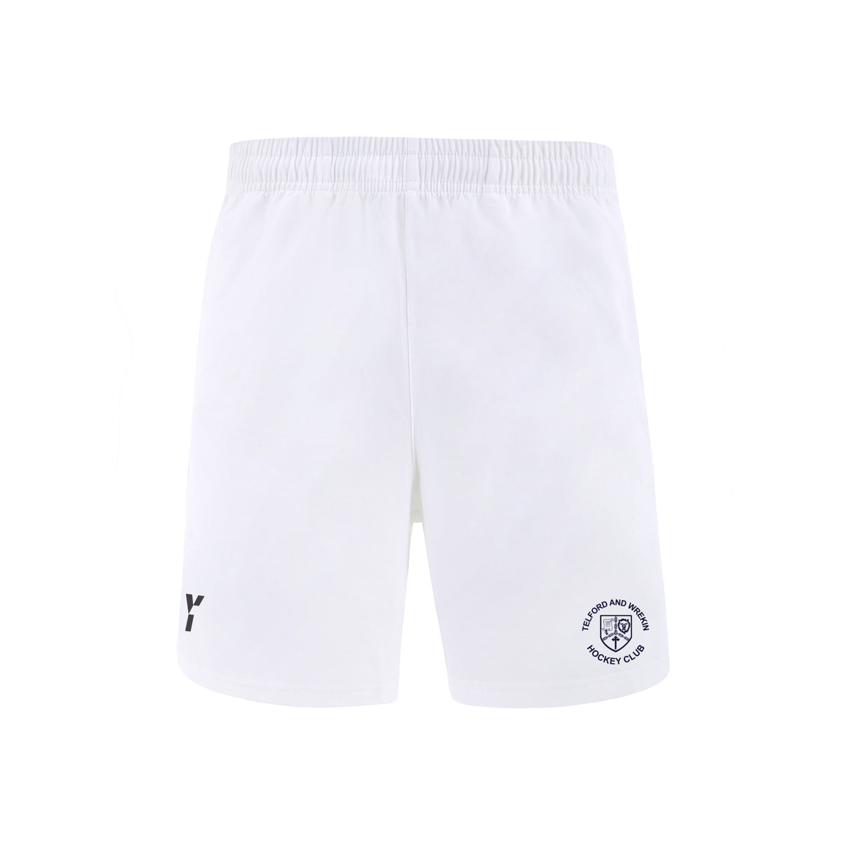 Telford and Wrekin HC - Match Shorts Men's White club teamwear by Y1