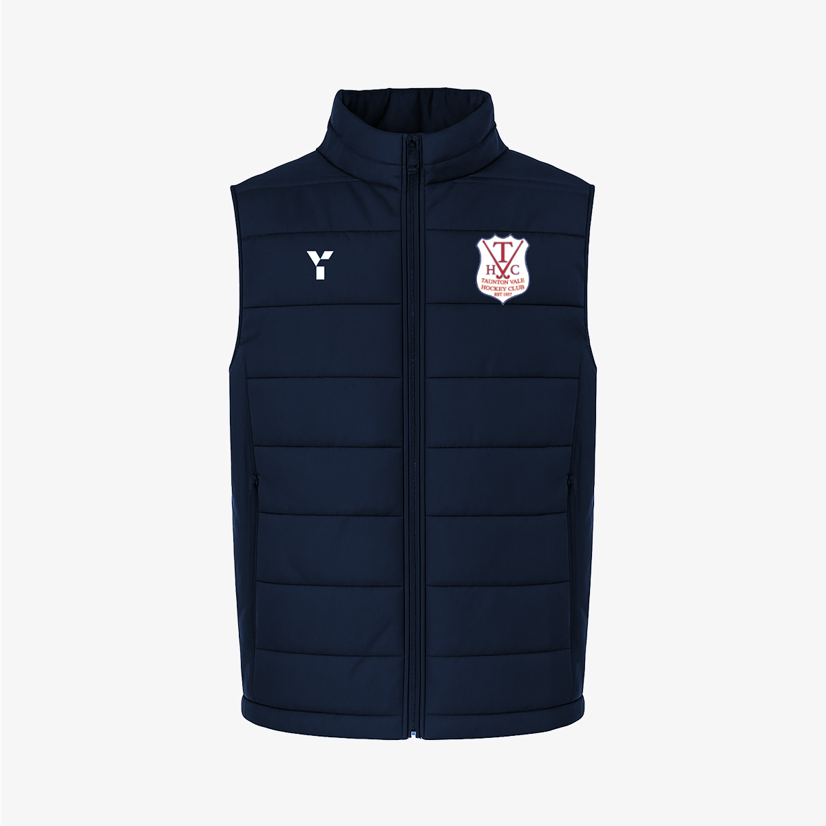 Taunton Vale HC - Gilet Men's Navy club teamwear by Y1