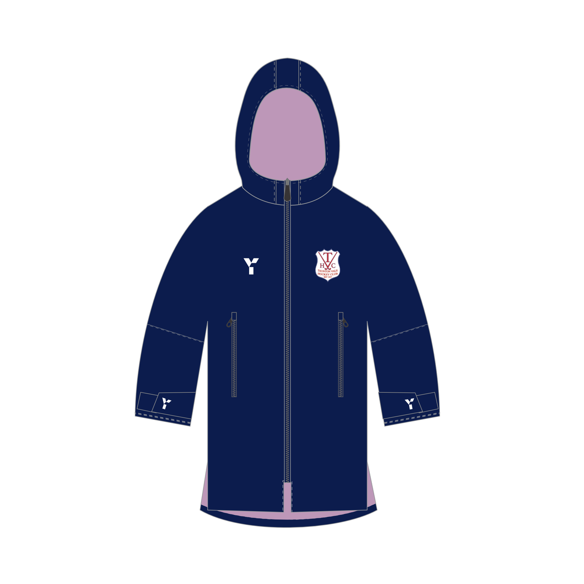 Taunton Vale HC - Changing Robe Navy club teamwear by Y1