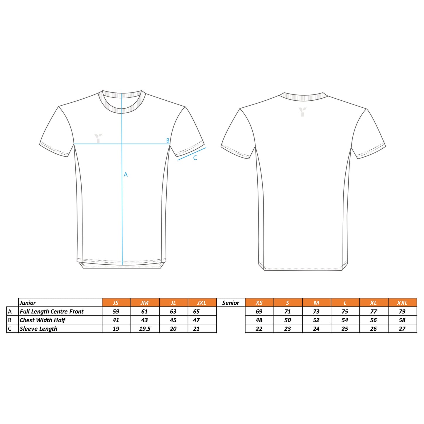 Padel4All Eastbourne - Junior Short Sleeve Training Top Unisex White