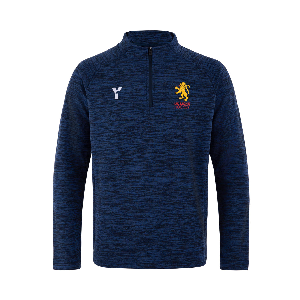 UK Lions HC - Fugi Quarter Zip Unisex Navy Melange (SALE)