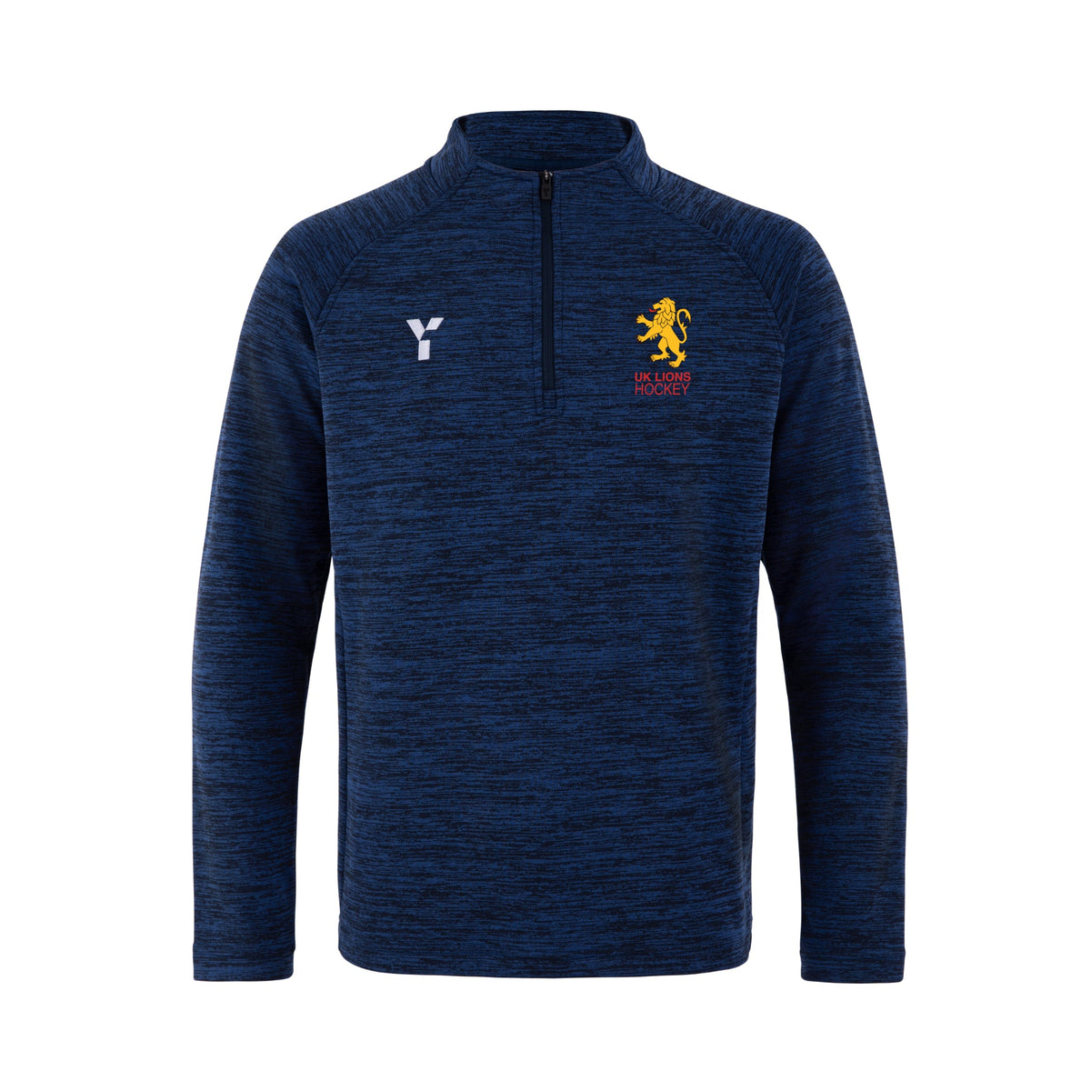 UK Lions HC - Fugi Quarter Zip Unisex Navy Melange (SALE)