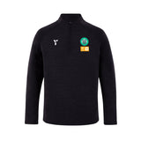 Exeter TA - Fugi Quarter Zip Unisex Black Melange (SALE)