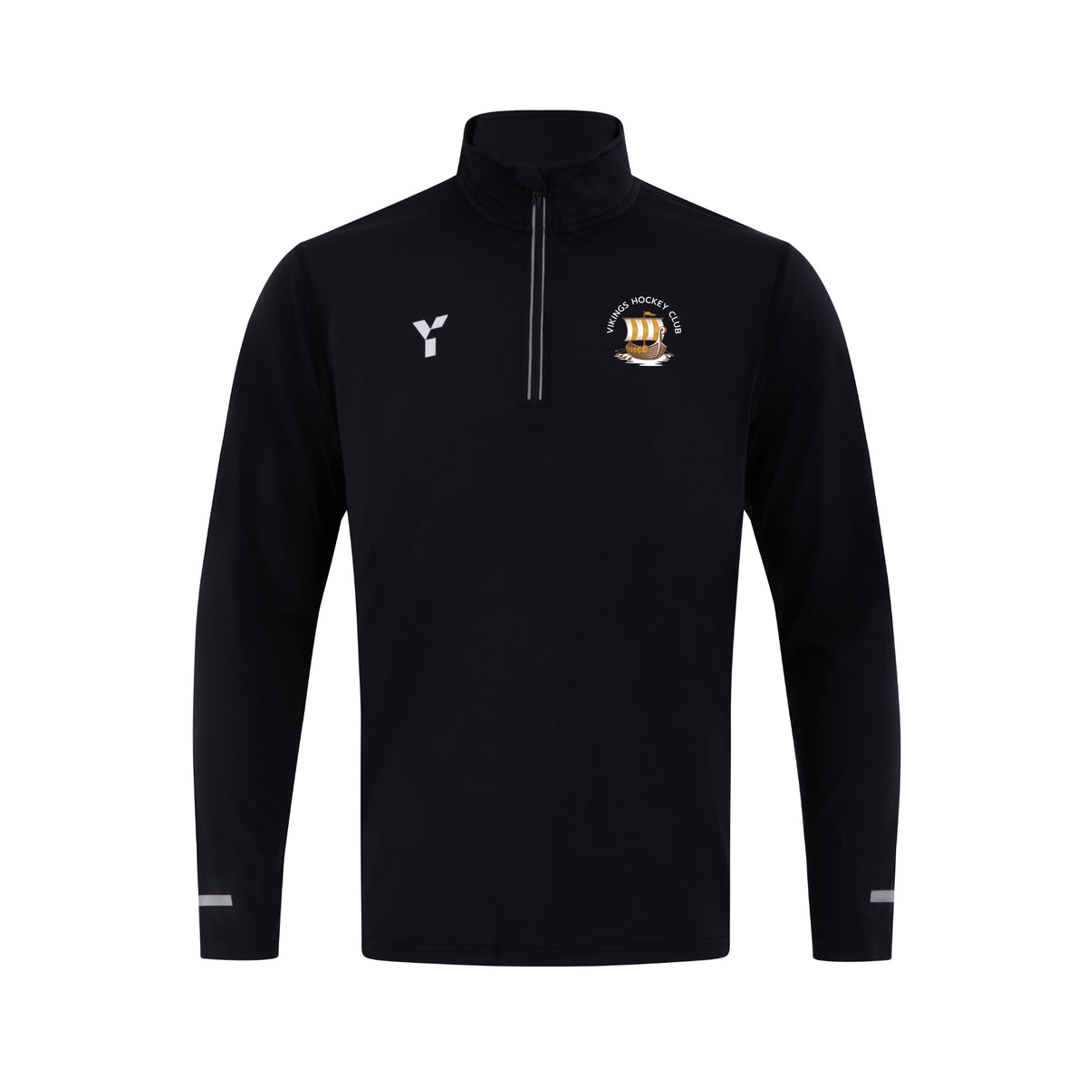 Vikings HC - Lycra Midlayer Unisex Black club teamwear by Y1
