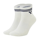 Vintage Half-Crew Off-White Trainer Socks