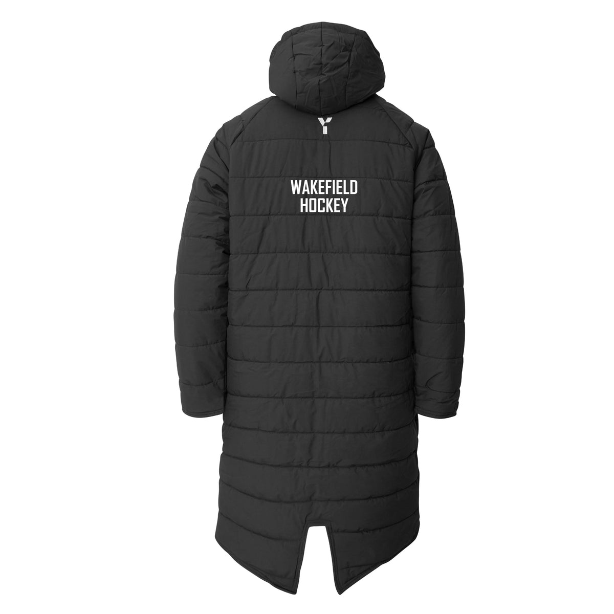 Wakefield HC - Bench Jacket Unisex Black club teamwear by Y1 - view 2