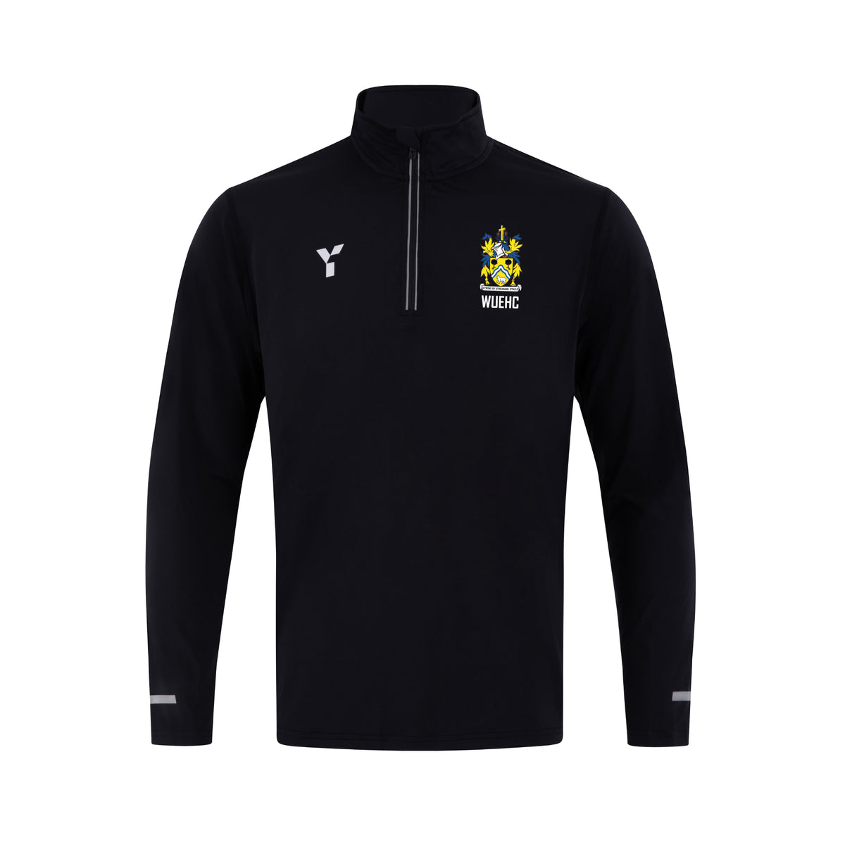 Wotton-under-Edge HC - Lycra Midlayer Unisex Black club teamwear by Y1