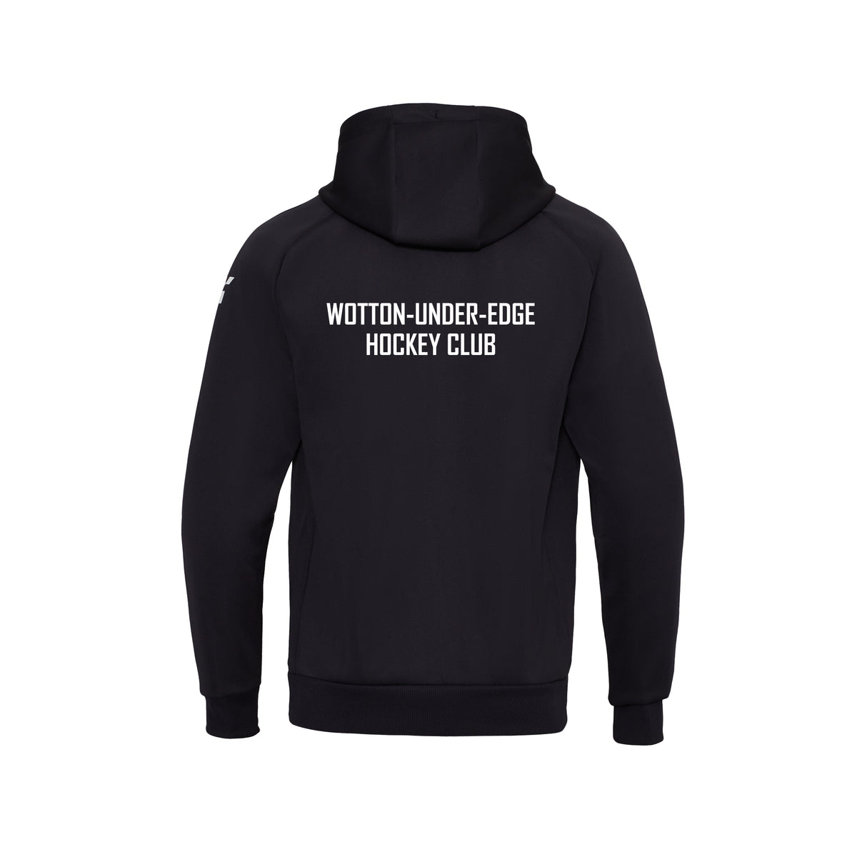 Wotton-under-Edge HC - Performance Hoody Unisex Black club teamwear by Y1 - view 2