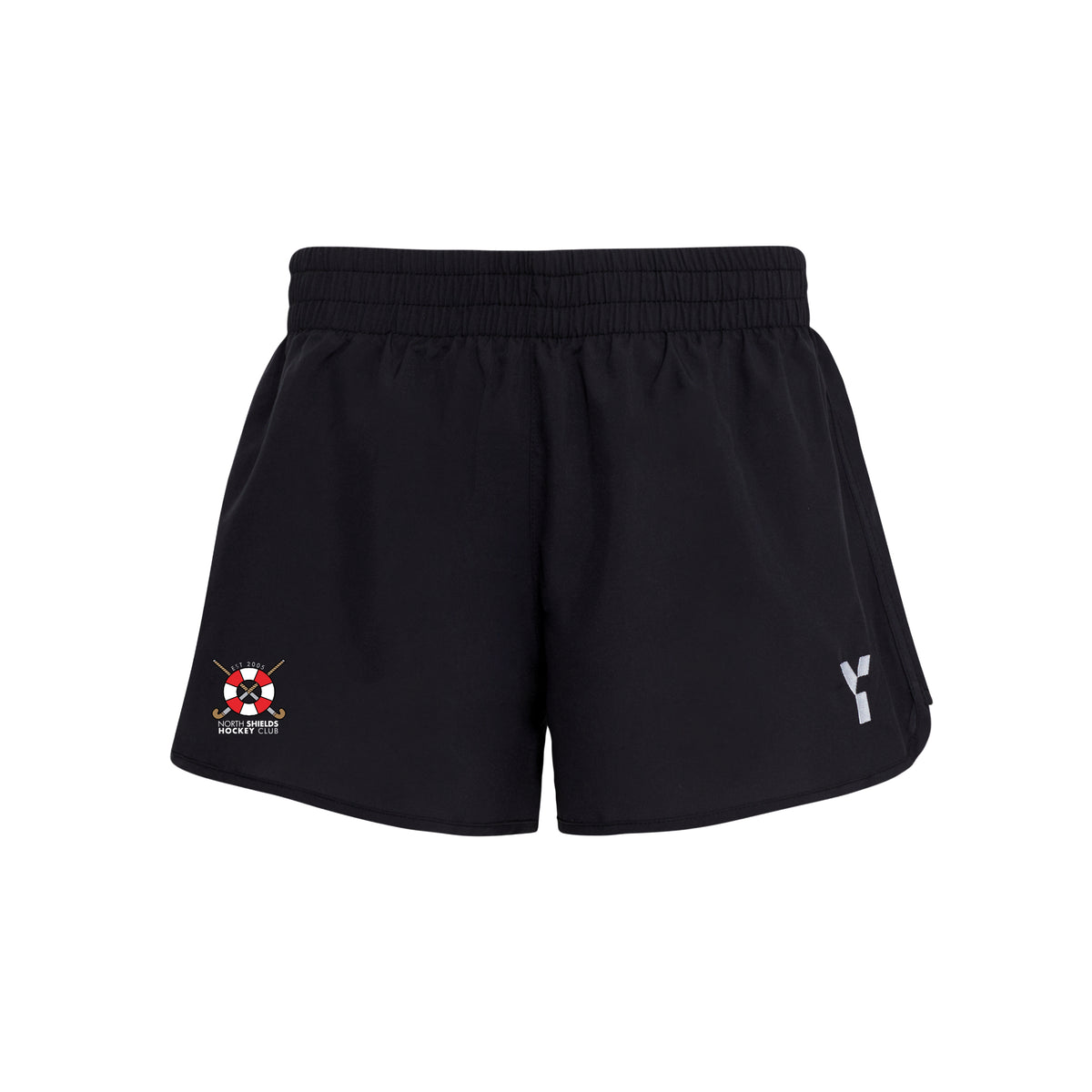 North Shields HC - Shorts Women's Black club teamwear by Y1
