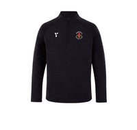 Wakefield HC - Fugi Quarter Zip Unisex Black Melange (SALE)