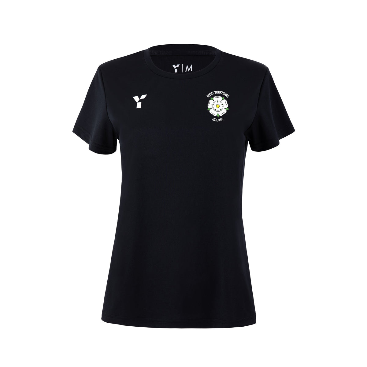 West Yorkshire Hockey - Short Sleeve Training Top Women's Black (SALE)