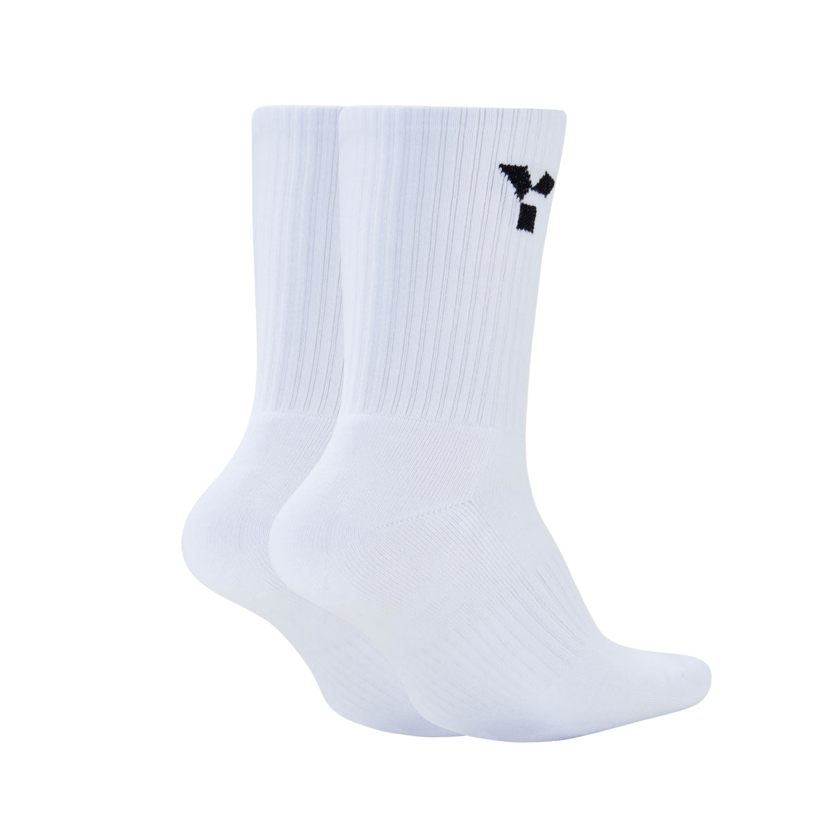 White Trainer Socks by Y1 - view 2