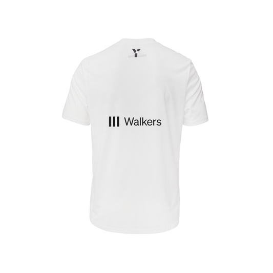 Jersey Hockey - Junior Short Sleeve Training Top Unisex White (Walkers)