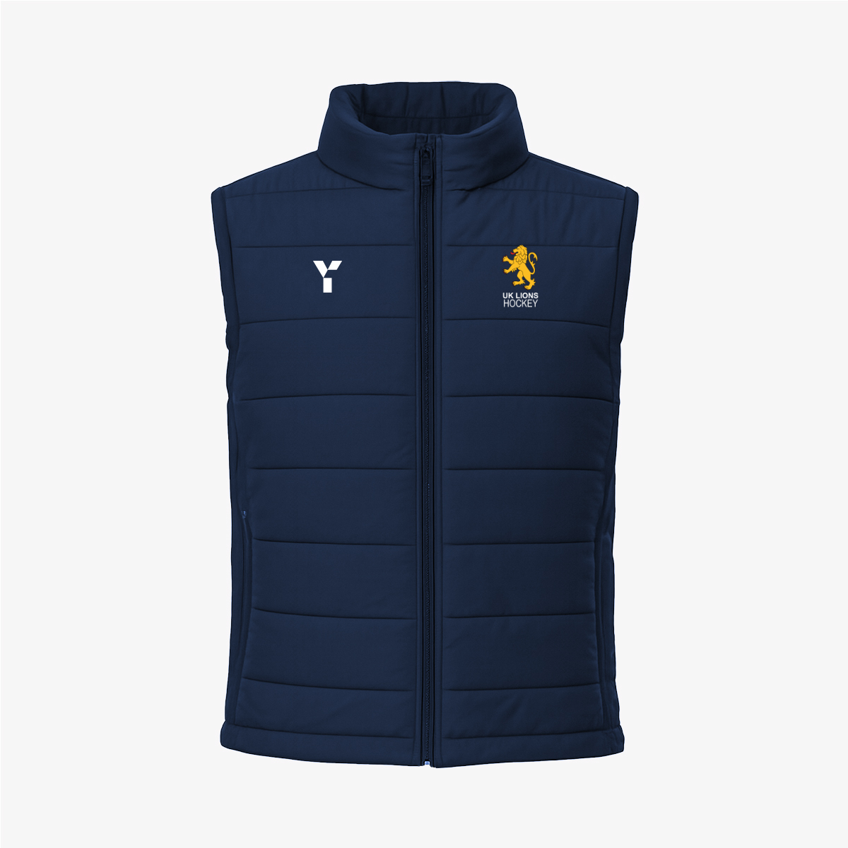 UK Lions HC - Gilet Women's Navy club teamwear by Y1