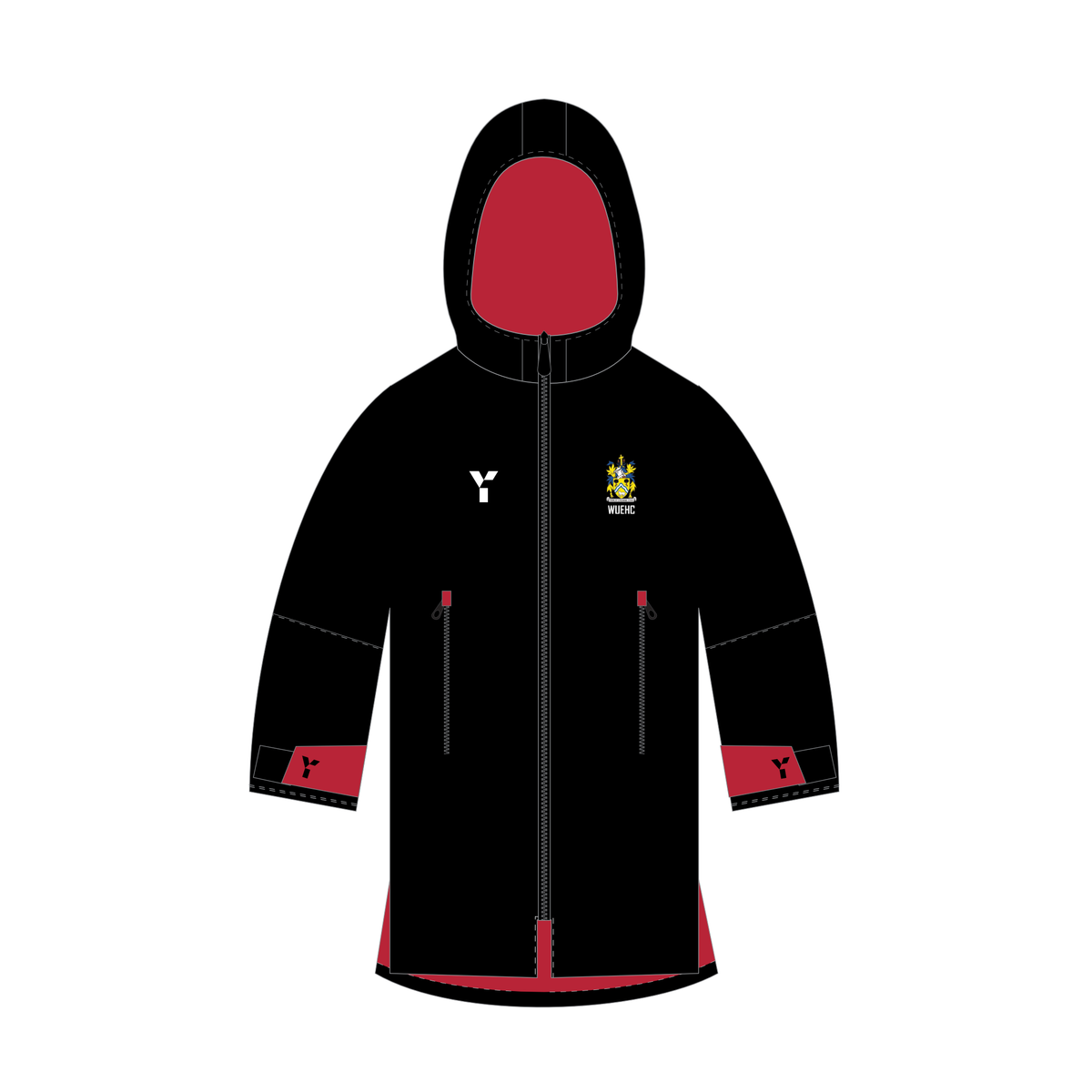 Wotton-under-Edge HC - Changing Robe Black club teamwear by Y1