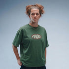 Women's Oversized Y1 Padel Pill Tee Stonewash Green