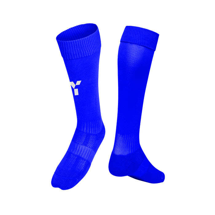 Bright Blue Playing Socks