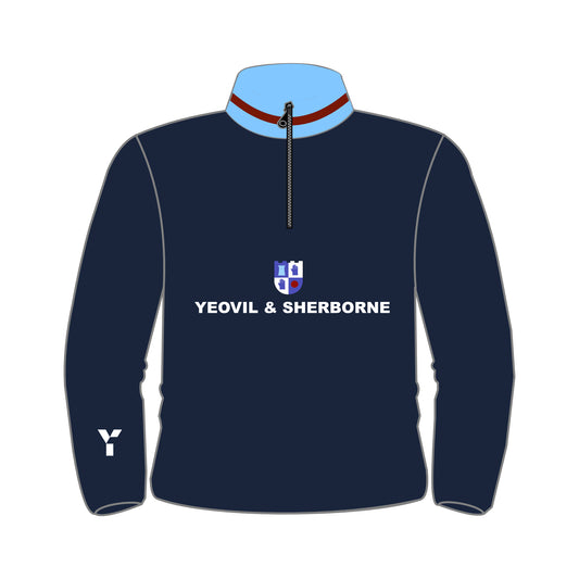 Yeovil & Sherborne - Retro Quarter Zip
