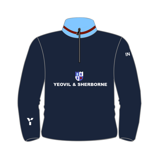 Yeovil & Sherborne - Retro Quarter Zip