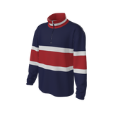 Retro Quarter Zip Fleece 5 Y1 Custom Retro Quarter Zip Fleece. (x 15)