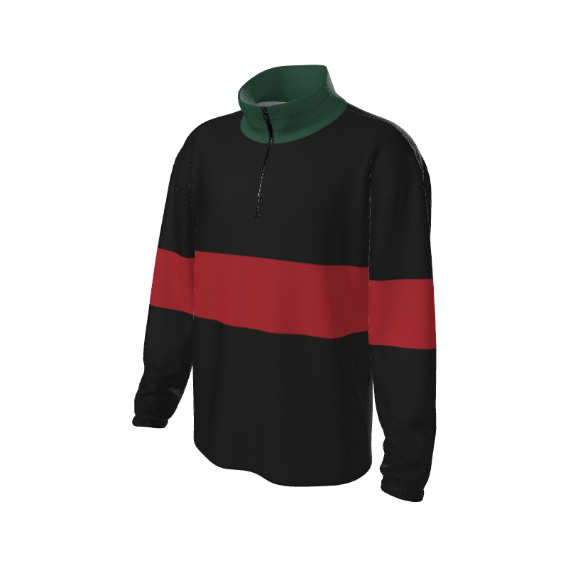 Retro Quarter Zip Fleece 1 Y1 Custom Retro Quarter Zip Fleece. (x 18) by Y1