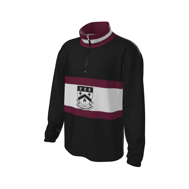 Retro Quarter Zip Fleece 2 Y1 Custom Retro Quarter Zip Fleece. (x 15) by Y1