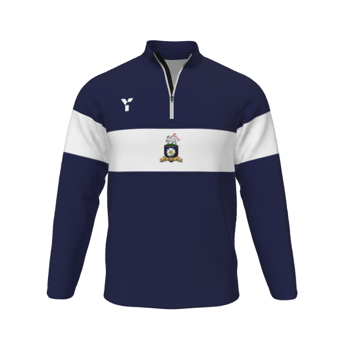 Cotton Quarter-Zip 3 Y1 Custom Cotton Quarter-Zip. (x 40)