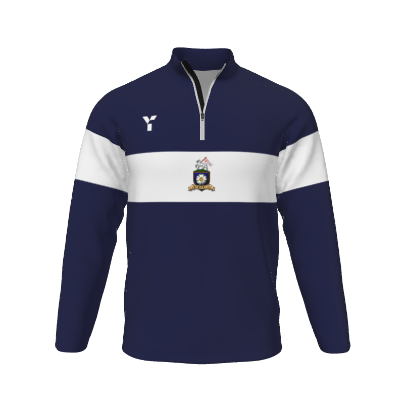 Cotton Quarter-Zip 3 Y1 Custom Cotton Quarter-Zip. (x 40) by Y1