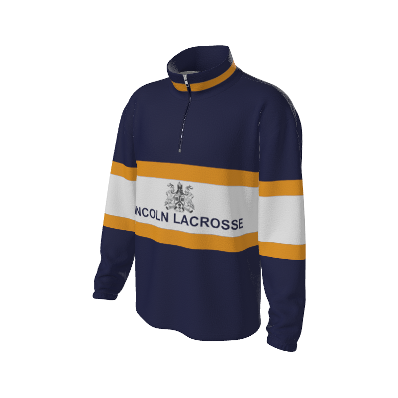 Retro Quarter Zip Fleece 5 Y1 Custom Retro Quarter Zip Fleece. (x 15) by Y1