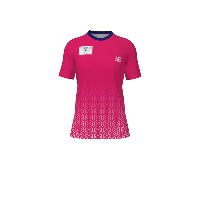 Womens 4 Y1 Custom Football Playing Shirt. (x 54)