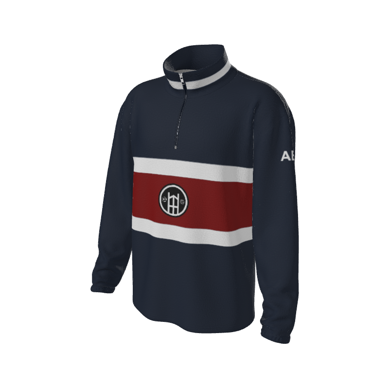 Retro Quarter Zip Fleece 2 Y1 Custom Retro Quarter Zip Fleece. (x 15) by Y1