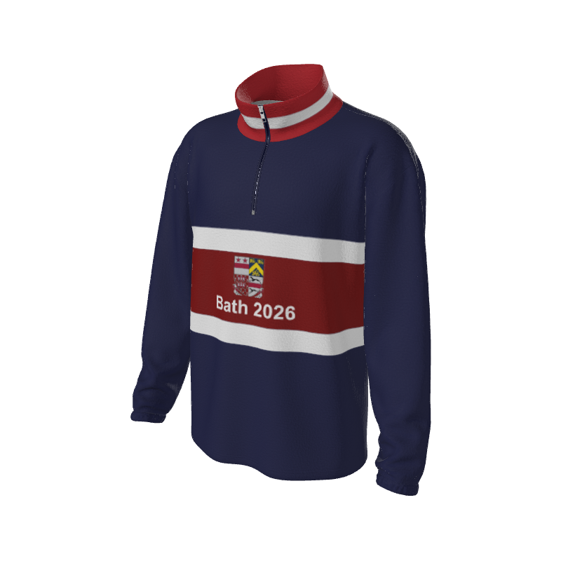 Retro Quarter Zip Fleece 2 Y1 Custom Retro Quarter Zip Fleece. (x 15) by Y1