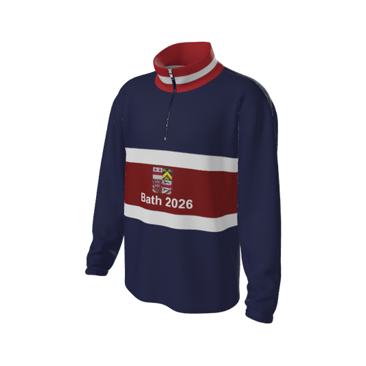 Retro Quarter Zip Fleece 2 Y1 Custom Retro Quarter Zip Fleece. (x 15)