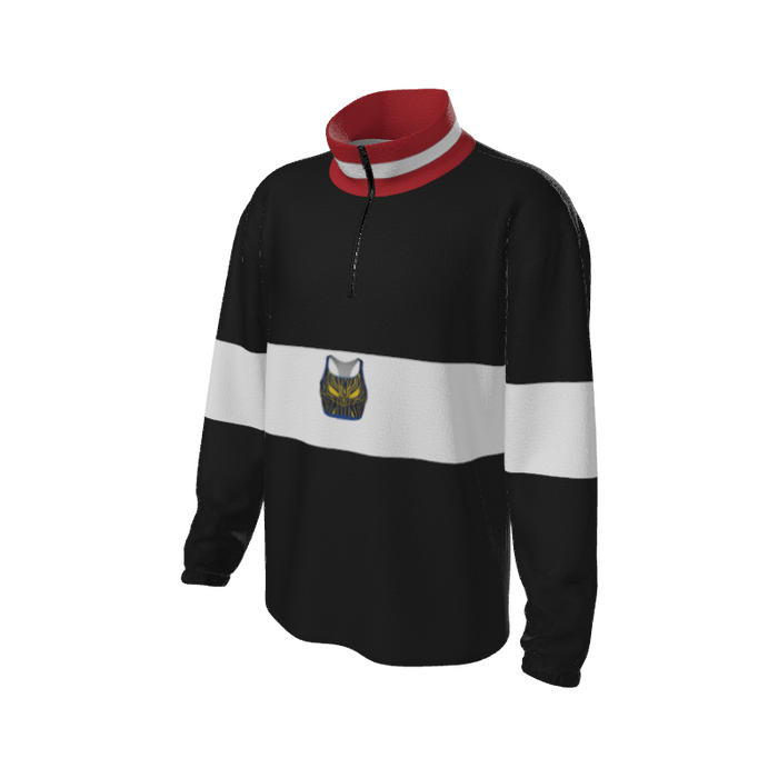 Retro Quarter Zip Fleece 1 Y1 Custom Retro Quarter Zip Fleece. (x 15)